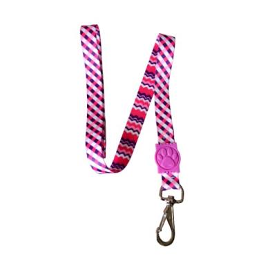 Imagem de MY PET BRASIL Guia Para Cachorros P Guia Estampada Para Cães Reforçada E Resistente Caminhadas E Viagens Pink & Purple