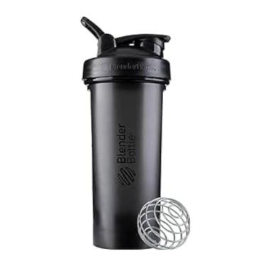 Imagem de Blender Bottle Coqueteleira clássica V2, perfeita para shakes de proteína e pré-treino, 800 ml, preta
