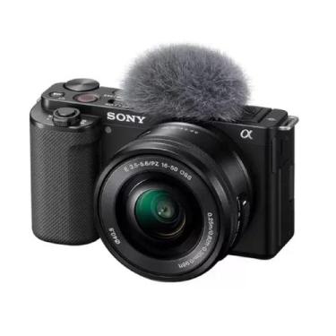 Imagem de Sony Alpha Kit Zv-E10 + Lente 16-50mm F/3.5-5.6 Oss Ilczve10l Mirrorle