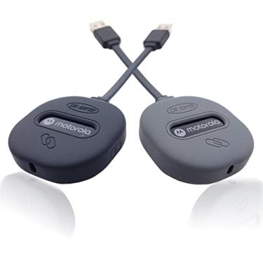 Imagem de Counlisha Capa de silicone para Motorola MA1 adaptador de carro Android sem fio, proteção antiderrapante, suporte leve com almofada adesiva para carro e caminhão (2 pacotes), preta