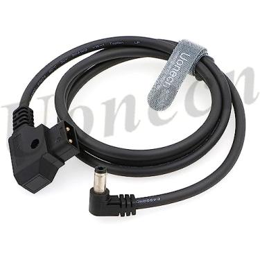 Imagem de 1 m Ângulo direito DC para Dap cabo de alimentação 12V 2,1 mm para monitores LCD KiPRO Lectrosônico Lowel Blender LED Power Tap-Lectro Dispositivos