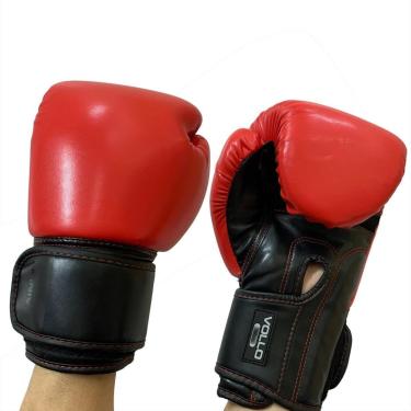 Imagem de Luva de Boxe Vollo Training VFG804 14OZ Vermelha e Preta-Unissex