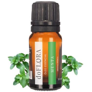 Imagem de Óleo Essencial de Peppermint (Menta), 100% Puro: Alívio de Dores Musculares e Respiratório, Refrescância Energizante para Saúde e Bem-Estar, Ideal para Aromaterapia e Massagem - Vegano e Cruelty-Free - 10ml doFLORA