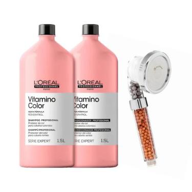 Imagem de Kit Loréal Professionnel Vitamino Color Shampoo E Condicionador 1.5 L