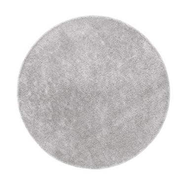 Imagem de Tapete Redondo 1m Classic Cinza Oasis Tapetes