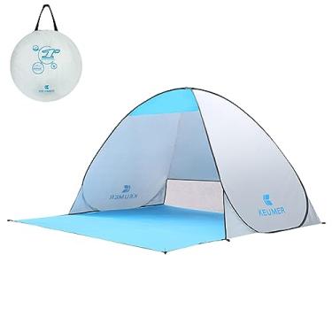 Imagem de 70.9x59x43.3 Polegada Barraca de Praia Pop-up Instantânea Automática Anti UV Abrigo Solar Cabana para Camping Pesca Caminhadas Piquenique