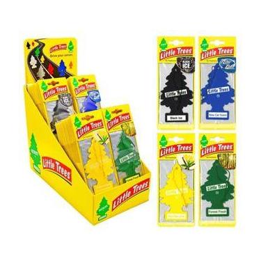 Imagem de Kit 3 Aromatizador Carro Little Tress - Cores sortidas - Little Trees