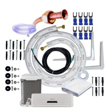 Imagem de Kit instalação ar condicionado Electrolux Ecoturbo spli 9000 - Climax