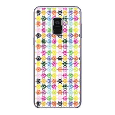 Imagem de Capa Adesivo Skin191 Verso Para Samsung Galaxy A8 2018 - KawaSkin