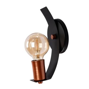 Imagem de Arandela Luminária Externa Parede Muro Alumínio 110V 220V Volare Moderno Rústico Cobre Slim Soquete E27 Embutir Lâmpada Luz Lustre Retro Colonial