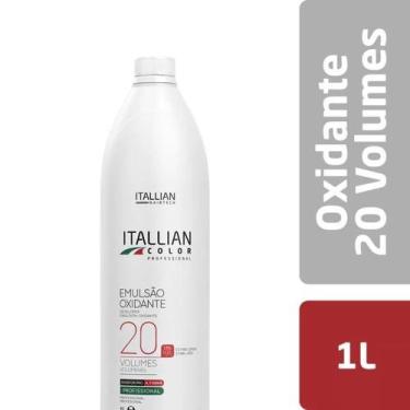 Imagem de Emulsão Oxidante Água Oxigenada 20 Volumes 1L Itallian Color - Itallia