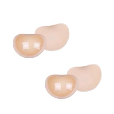 Imagem de 2 Pares Bojo Levanta Seios Bio Gel Enchimento Sutiã Top Maiô - Moda, B