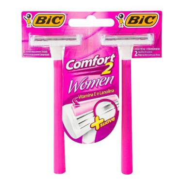 Imagem de Aparelho de Depilação Bic Comfort 2 Women 2 Unidades