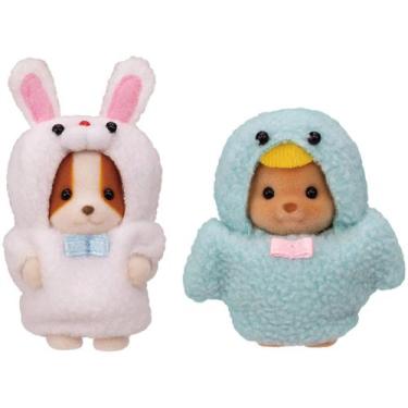 Imagem de Sylvanian Families Adoráveis Fantasias - Coelho e Pássaro, Branco