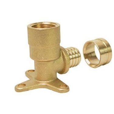 Imagem de Cotovelo Base Fixa Longo 3 Abas 20X1/2" Pex, Emmeti