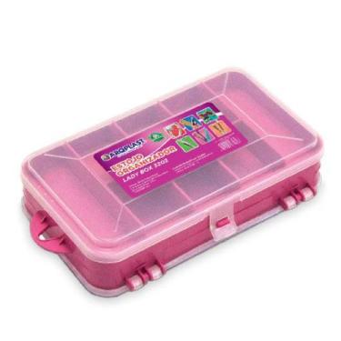Imagem de Estojo Organizador Multiuso Lady Box 2 Lados 25417 Arqplast