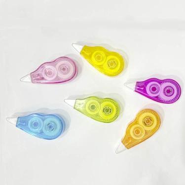 Imagem de Kit Com 6 Corretivos Em Fita Ergonômico Colorido - IMPORIENTE