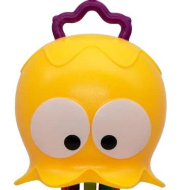 Imagem de Polvo chocalho divertido bebe brinquedo colorido flexivel - Buba