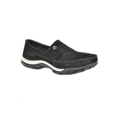 Imagem de Sapatilha Mocassim Masculina - Couro - 14002 - Framay Calçados, Preto,