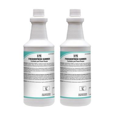 Imagem de Kit 2 Finalizador Passadoria Tecidos Finisherfresh Summer 1L - Spartan