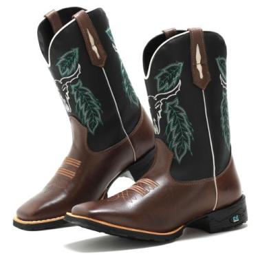 Imagem de bota botina texana estados unidos americana rodeio 34 ao 45 - Seven, 3