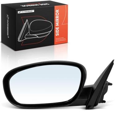 Imagem de A-Premium Espelho retrovisor traseiro externo texturizado preto e não dobrável para porta do motorista - Compatível com Dodge Charger 2006-2010, Magnum 2005-2008 e Chrysler 300 2007-2010