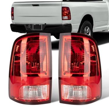 Imagem de Autoverve Luzes traseiras para Dodge Ram 1500 2500 3500 2009 2010 2011 2012 2013 2014 2015 2016 2017 2018 Capa traseira de freio traseiro conjunto de lente traseira lado esquerdo do motorista direito