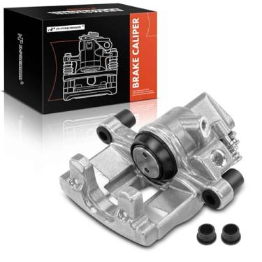 Imagem de A-Premium Conjunto de pinça de freio a disco sem suporte compatível com modelos Ford e Mazda - C-Max 2013-2018, Escape 2013-2016, Focus 2012-2018, EcoSport 2018-2022, 3, Transit Connect - traseira