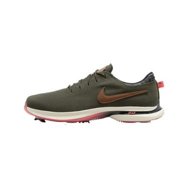 Imagem de Nike Tênis masculino com cadarço AIR ZOOM VICTORY TOUR 3 NRG, CARGO KHAKI/LT BRITÂNICO TAN-PRETO-HOT PUN, 41 BR
