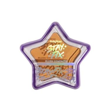 Imagem de Blush Compacto Ruby Rose Stay Fix St30 5,3g
