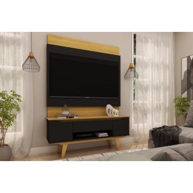 Imagem de Rack berlim + painel odense 1,35 cam/pto -robel - Village Móveis