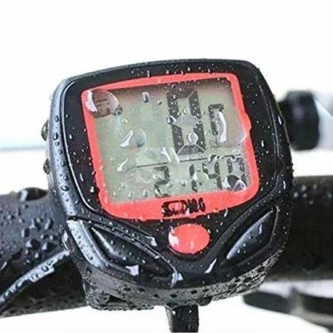 Imagem de Velocímetro à Prova D'água Digital com Ciclo computador Medidor de Vel