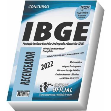 Imagem de Apostila IBGE - Recenseador - Material Didático + Testes