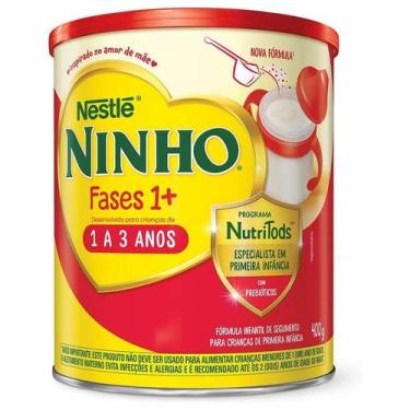 Imagem de Fórmula Infantil Ninho Fases 1+ 400g  Nestlé - Nestle Ind E Comercial 