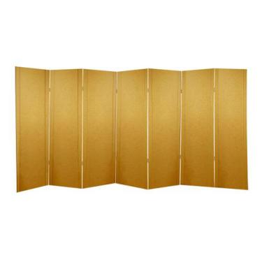 Imagem de Biombo Liso Reto 7 Folhas sem Pezinhos - ComercialMasul