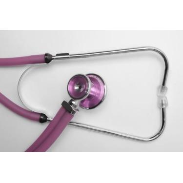 Imagem de Estetoscópio Duplo Rappaport Adulto E Pediátrico Rosa - PA MED