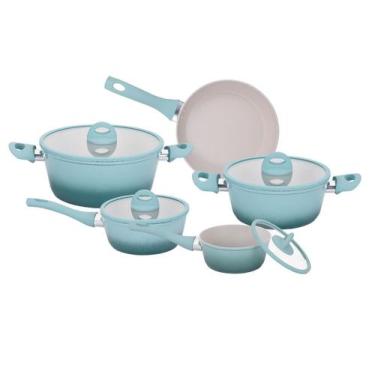 Imagem de Jogo De Panelas De Indução Cerâmica Miami 5 Peças - Casambiente