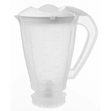 Imagem de Copo De Liquidificador Walita Philips RI2044 RI2081 Translucido Reforç