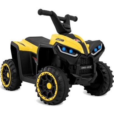 Imagem de Quadriciclo Mini ATV Sport 105 Eletrico 6V Amarelo Bandeirante