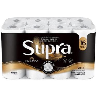 Imagem de Papel Higiênico Folha Tripla Bracell Supra 16 Rolos 20m, 16