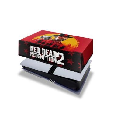 Imagem de Capa Compatível PS5 Pro Anti Poeira Horizontal - Red Dead Redemption 2