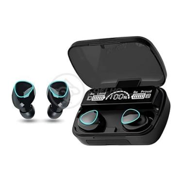 Imagem de Fone de Ouvido TWS M10 Bluetooth V5.3 Sem Fio com Display Led Power Ba