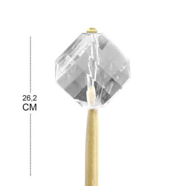 Imagem de 20 Unidades de Varetas Cristal achatada - Casa das Essências SS, Trans