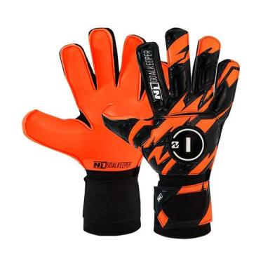 Imagem de Luva de Goleiro Iniciante N1 Starter Adulto - N1 Goalkeeper, 9, Laranj
