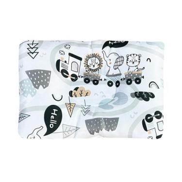 Imagem de Travesseiro Anatômico Modelador Cabeça Chata Para Bebê Menina Menino -