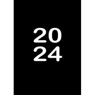 Imagem de Agenda Journalier 2024: Restez Organisé du 1er janvier 2024 au 31 décembre 2024 | Pages de Contacts, Emplois du Temps, Journal de Mots de Passe, Jours Fériés, Anniversaires et Bien Plus Encore !