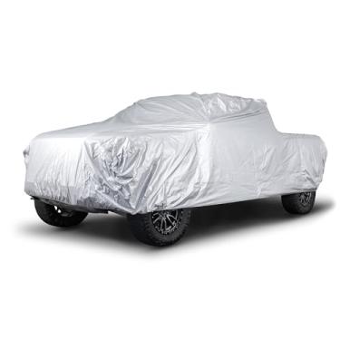 Imagem de CarCovers: Capa de carro à prova de intempéries para caminhonetes grandes e resistentes - Tamanho FZ06 - Impermeável, para todos os climas, resistente a arranhões - Capa externa completa para uso