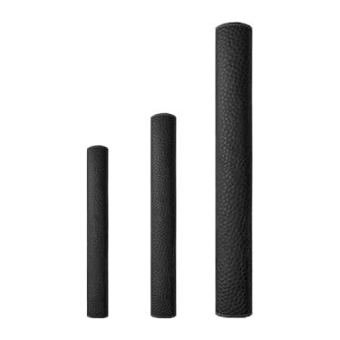 Imagem de SiaBiced 3x capas para maçaneta da porta da geladeira, luvas protetoras, capas para maçaneta da porta de micro-ondas para geladeira, Preto