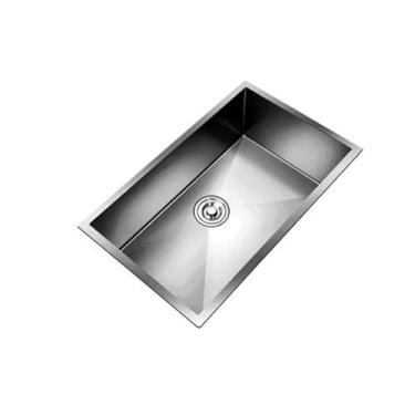 Imagem de Cuba Inox Gourmet Cozinha Sobrepor Ou Embutir 70x40cm.