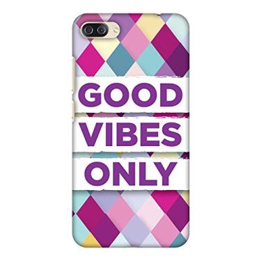 Imagem de AMZER Capa protetora fina, Good Vibes Only, Asus Zenfone 4 Max ZC554KL, Asus Zenfone 4 Max Pro ZC554KL, Asus Zenfone 4 Max Plus ZC554KL